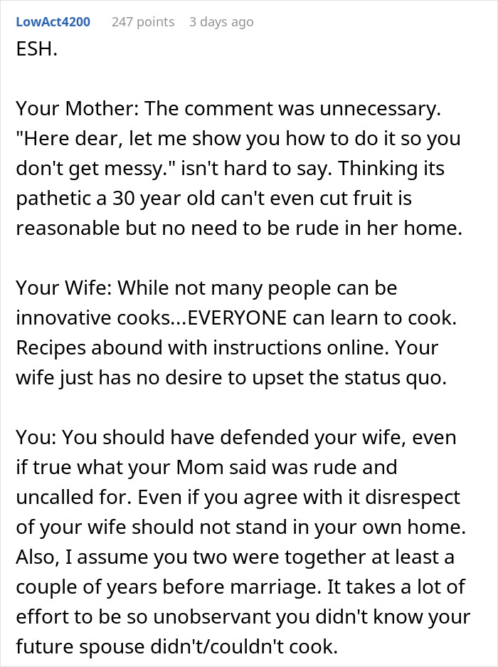 Woman Doesn't Even Know How To Cut Fruit, MIL Calls Her Pathetic Woman Doesn't Even Know How To Cut Fruit, MIL Calls Her Pathetic