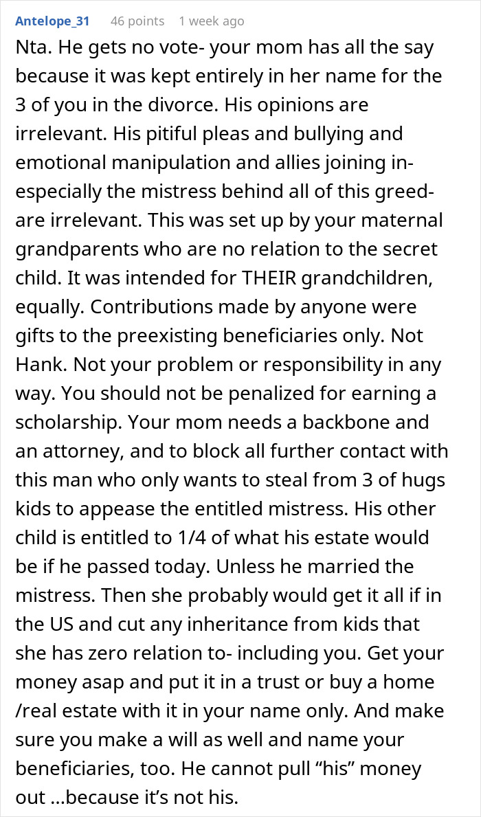 Family Shuts Down Money-Grabbing Act After Dad&rsquo;s Affair Child Enters The Picture