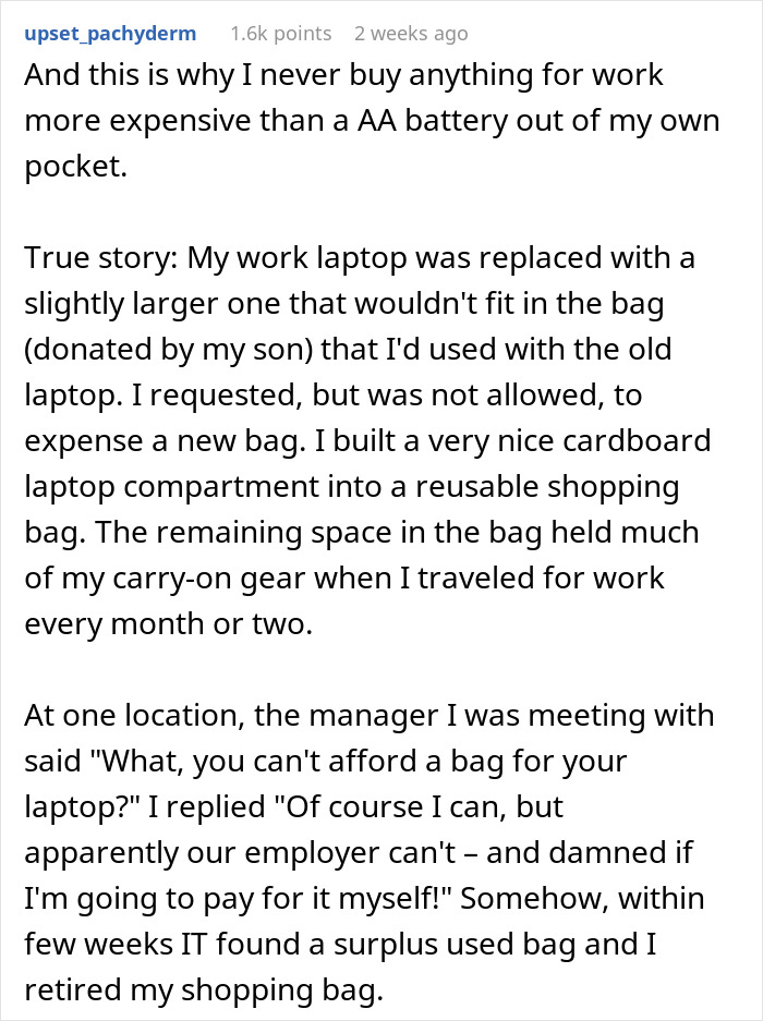 &ldquo;Only Take Things That Are Yours&rdquo;: Fired Worker Does As Told, Cripples Company Into Bankruptcy