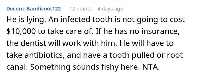 Man Demands Sister Cancel Her Trip To Pay $10k For His Surgery, Internet Gets Suspicious