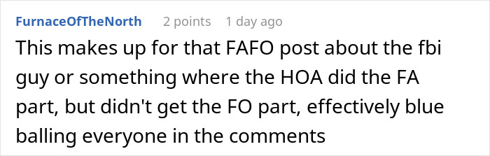 HOA Blocks Guy From Parking In His Driveway, Residents Hit Back, Turn Whole Street Into Parking Lot HOA Blocks Guy From Parking In His Driveway, Residents Hit Back, Turn Whole Street Into Parking Lot