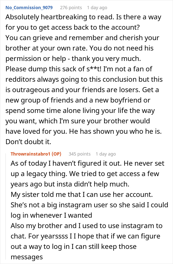 GF Horrified As 32YO BF Blocks Her Late Twin&rsquo;s IG And Says It&rsquo;s Not A Big Deal, Kicks Him Out