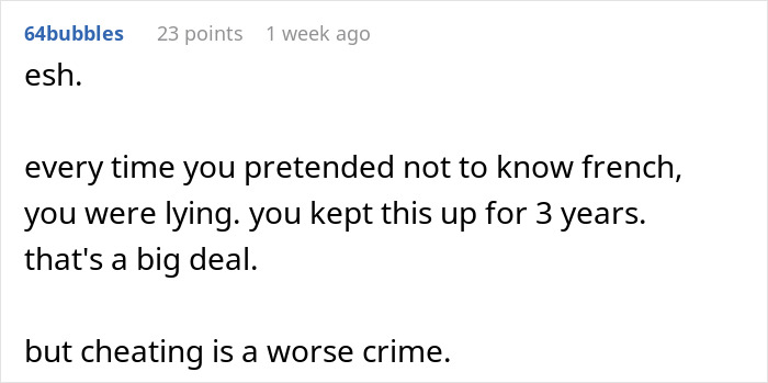 &ldquo;He Got Mad&rdquo;: Woman Learns BF&rsquo;s Secret After Years Of Pretending Not To Understand His Language