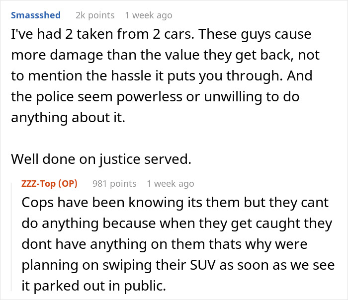 “Idiots Missed The Neighbor’s Cameras”: Youngsters Steal Car Parts, Face Car Owner’s Pro Revenge “Idiots Missed The Neighbor’s Cameras”: Youngsters Steal Car Parts, Face Car Owner’s Pro Revenge