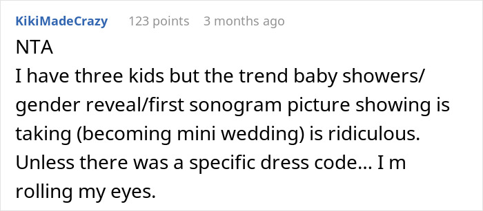 Woman Confused About Why The Dress She Wore To A Friend’s Baby Shower Was Inappropriate Woman Confused About Why The Dress She Wore To A Friend’s Baby Shower Was Inappropriate