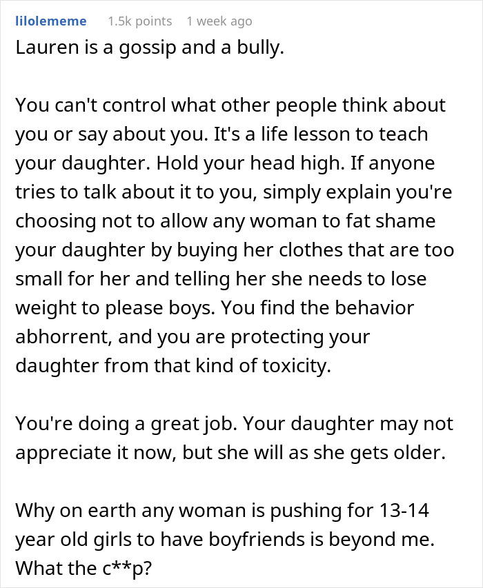 Woman Starts Social Media War On “Psycho” Mom Who Won’t Force Her Kid To Date Or Lose Weight Woman Starts Social Media War On “Psycho” Mom Who Won’t Force Her Kid To Date Or Lose Weight