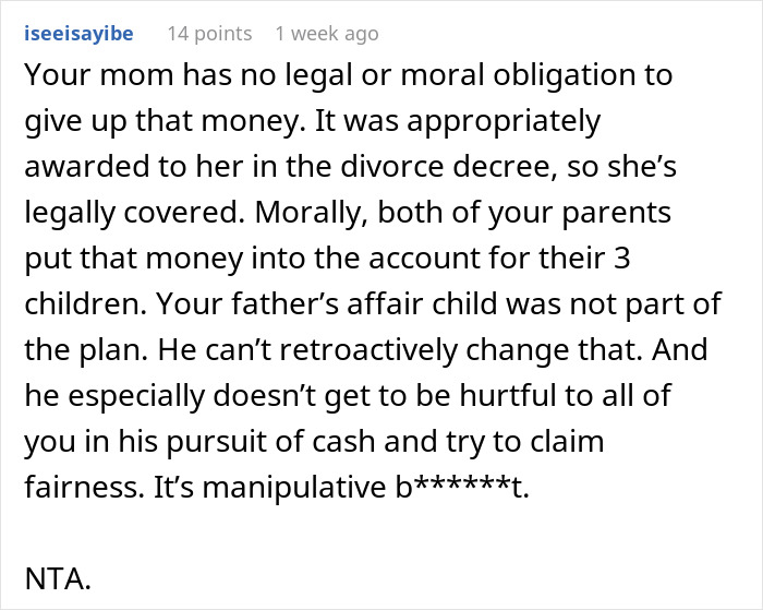 Family Shuts Down Money-Grabbing Act After Dad&rsquo;s Affair Child Enters The Picture