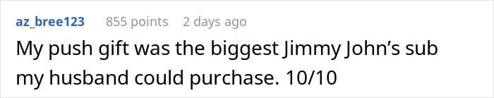 Husband Gets The Ick From Wife's "Push Present" Demands, Tells Her She's Not Worth It Husband Gets The Ick From Wife's "Push Present" Demands, Tells Her She's Not Worth It