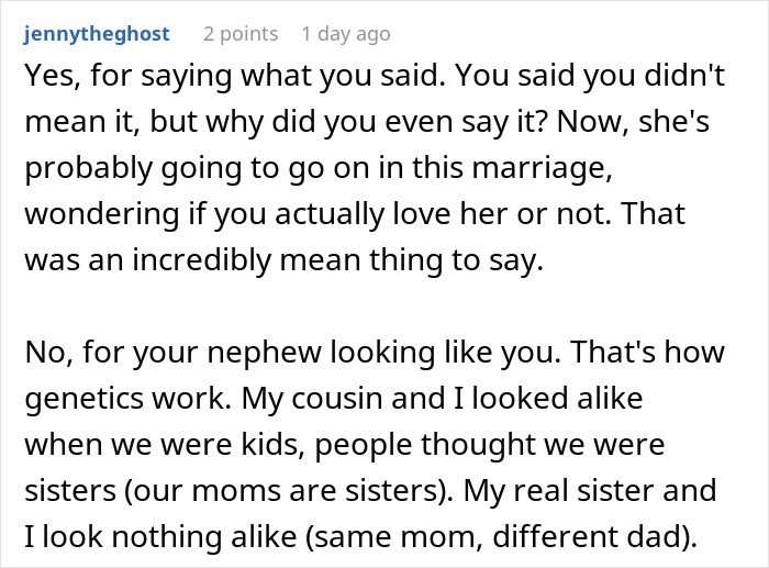 Man Loses It When Wife Asks Him To Do A Paternity Test For His Sister’s Kid, Regrets His Reaction Man Loses It When Wife Asks Him To Do A Paternity Test For His Sister’s Kid, Regrets His Reaction