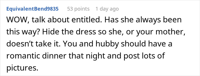 Woman Wants To Ruin Sister&rsquo;s Dress For Her Wedding, Gets Upset When She&rsquo;s Told &lsquo;No&rsquo;