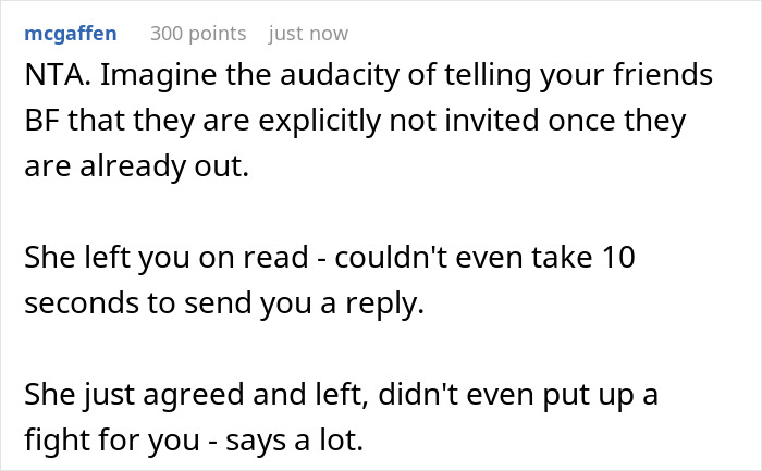 BF Isn't Invited To GF's Friend's Afterparty, She Ignores His Texts All Night, He Dumps Her