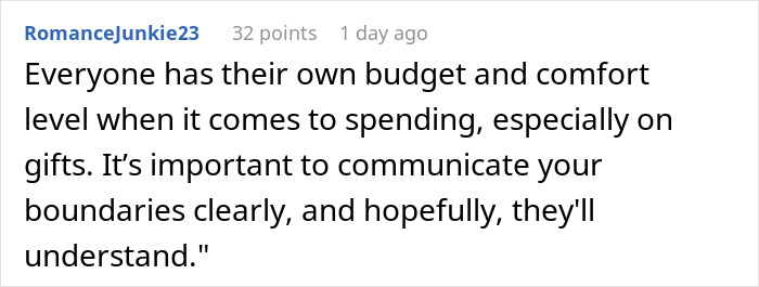 "They Weren't Excited": Woman Refuses To Give Stepdaughters Expensive Gifts "They Weren't Excited": Woman Refuses To Give Stepdaughters Expensive Gifts