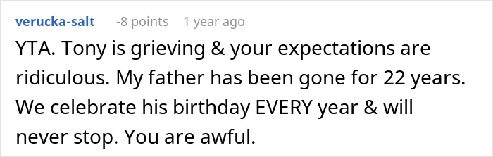 Man Lashes Out At GF For Disrespecting His Late Wife&rsquo;s Birthday Party, Gets Dumped