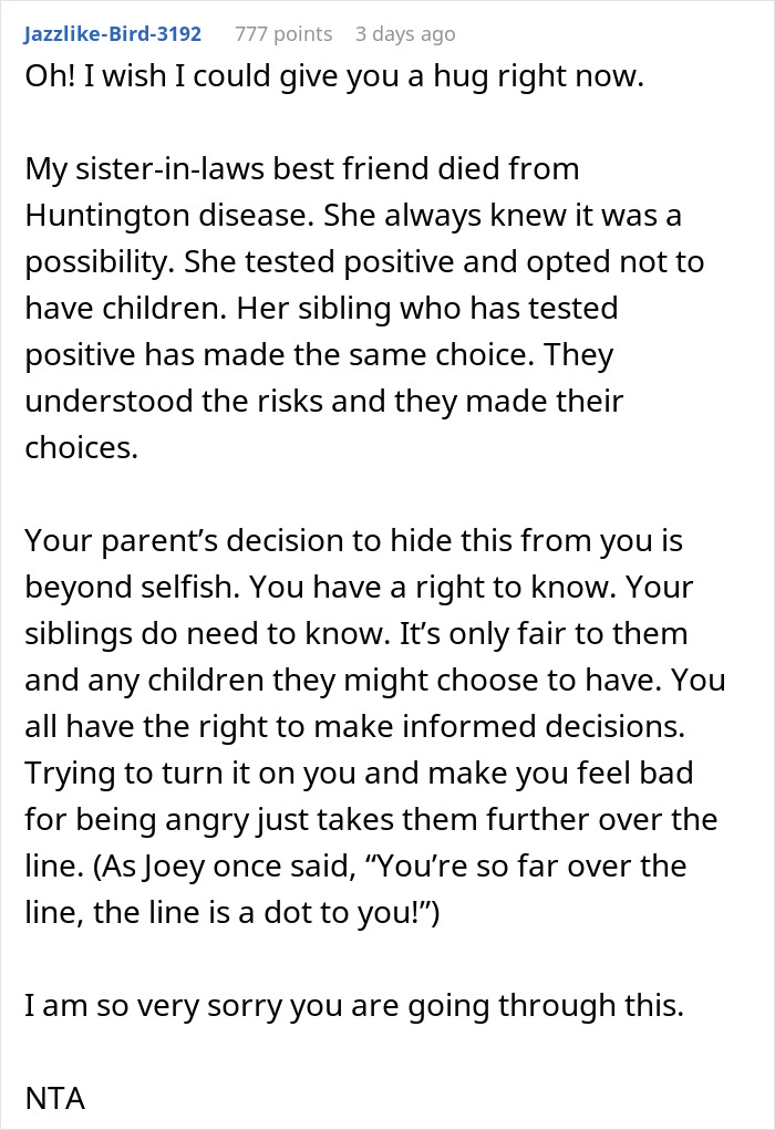 Woman Learns A Secret Parents Have Been Hiding For 28 Yrs, They Beg Her Not To Tell Her Siblings Woman Learns A Secret Parents Have Been Hiding For 28 Yrs, They Beg Her Not To Tell Her Siblings