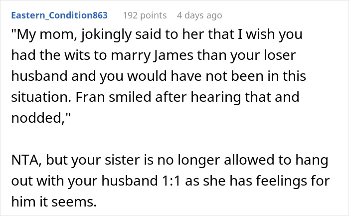 Woman Gets Upset Over Mom&rsquo;s &ldquo;Harmless Joke&rdquo; About Her Marriage, Husband Doesn&rsquo;t Take Her Side