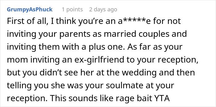 Mom&rsquo;s Last Attempt At Breaking Up Newlyweds Ends In Her Getting Kicked Out Of The Wedding