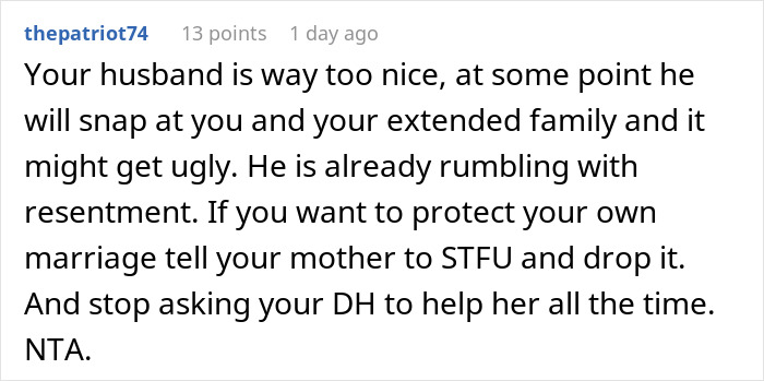 Grandma Hits The Roof After Daughter Blocks Her Plan To Dump Babysitting Duties On Son-In-Law Grandma Hits The Roof After Daughter Blocks Her Plan To Dump Babysitting Duties On Son-In-Law