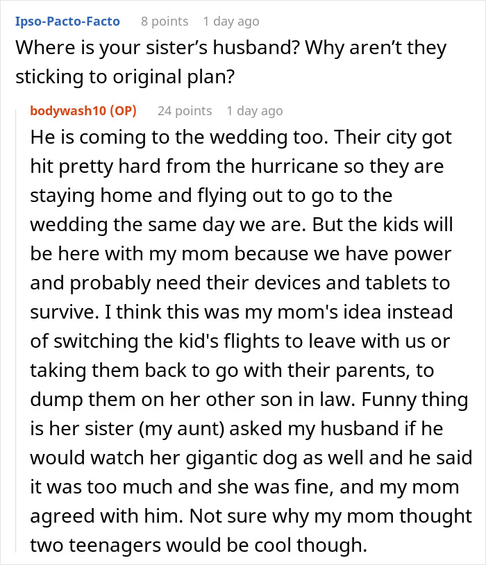 Grandma Hits The Roof After Daughter Blocks Her Plan To Dump Babysitting Duties On Son-In-Law Grandma Hits The Roof After Daughter Blocks Her Plan To Dump Babysitting Duties On Son-In-Law