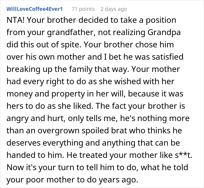Man Can’t Understand Why He Didn’t Get Equal Inheritance, Gets A Reality Check From Sister Man Can’t Understand Why He Didn’t Get Equal Inheritance, Gets A Reality Check From Sister