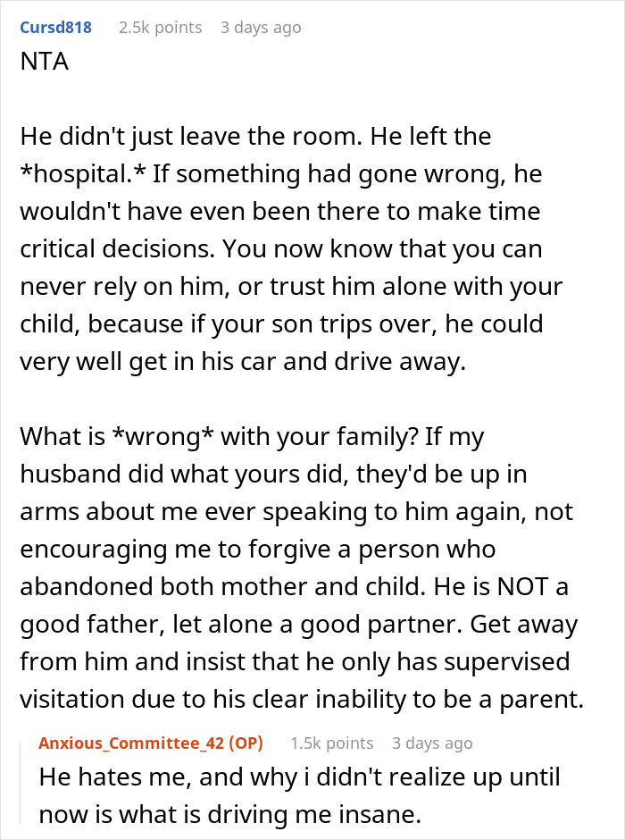 “Something Fishy Is Going On”: Husband Bails On Wife In Delivery Room, She Doesn’t Buy His Excuse “Something Fishy Is Going On”: Husband Bails On Wife In Delivery Room, She Doesn’t Buy His Excuse