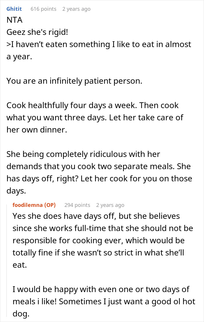 GF&rsquo;s Restrictive Food Preferences Make BF Lose All Patience With Her, He Asks For Advice