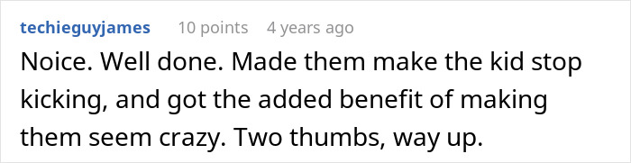 Rude Kid On Flight Won&rsquo;t Stop Kicking Teen&rsquo;s Seat, Dad Teaches His Parents A Lesson