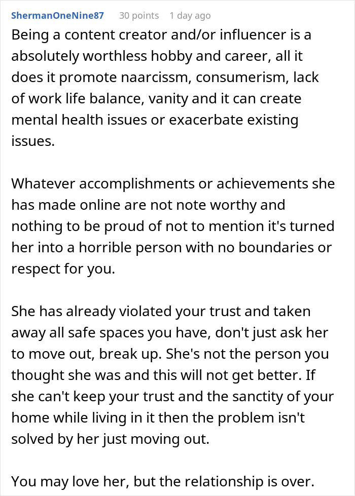 Man Asks If He&rsquo;s A Jerk To Kick GF Out Of The House Because Of Her New Career