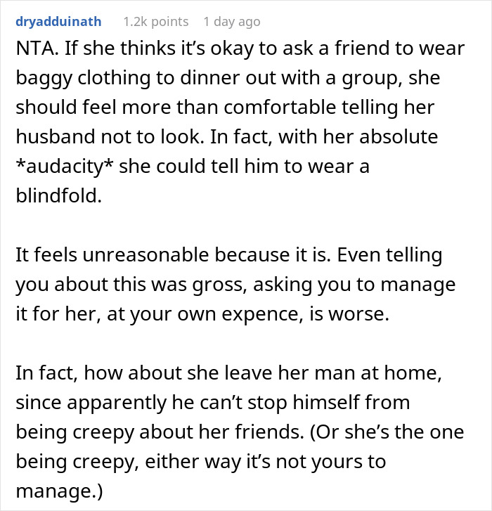 Woman Scolded For &ldquo;Being Hot&rdquo; In Public, As Friend&rsquo;s Husband Has A Weird &ldquo;Fantasy&rdquo; About Her