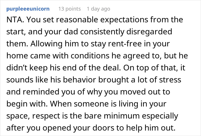 “I’m Your Father; I Shouldn’t Have To Pay”: Man Breaks Son’s House Rules, Eviction Ensues “I’m Your Father; I Shouldn’t Have To Pay”: Man Breaks Son’s House Rules, Eviction Ensues