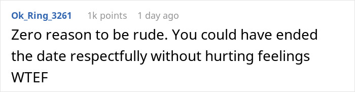 &ldquo;She Seemed Embarrassed&rdquo;: Man Walks Out From A Date, Asks If He Was A Jerk