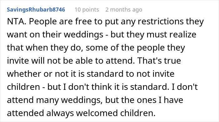 Woman Backs Out From Cousin&rsquo;s Wedding After Learning About A Rule They Didn&rsquo;t Put On Invitation