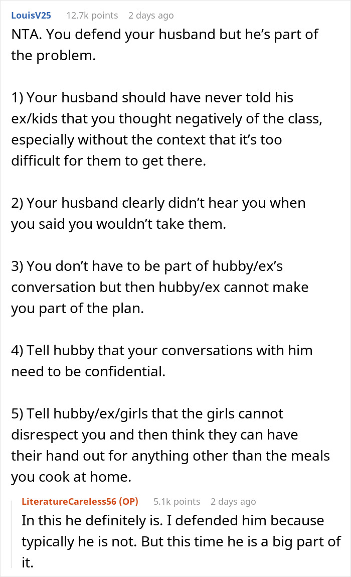 Stepmom Is Being Treated Terribly By Kids, Refuses To Take Them To Dance Class And Takes Heat