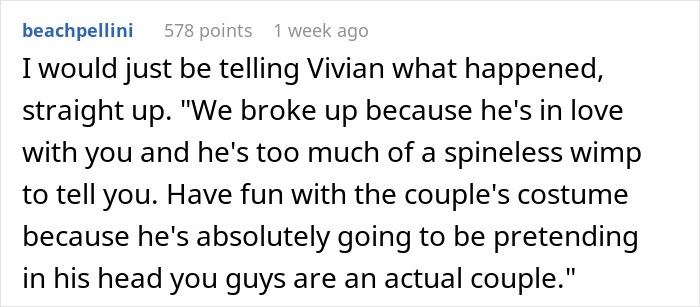 Man Picks His Best Friend For Couple&rsquo;s Costume Instead Of GF, She Finds Out He Loves His Bestie