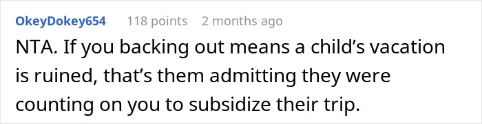 “I Don’t Feel We Are Wrong”: Couple Cancels Family Trip As They Were Given The Bunk Beds “I Don’t Feel We Are Wrong”: Couple Cancels Family Trip As They Were Given The Bunk Beds