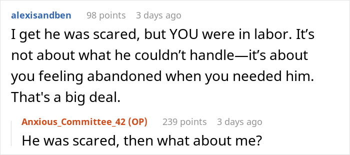 “Something Fishy Is Going On”: Husband Bails On Wife In Delivery Room, She Doesn’t Buy His Excuse “Something Fishy Is Going On”: Husband Bails On Wife In Delivery Room, She Doesn’t Buy His Excuse