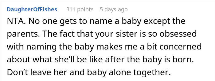 Woman Wants To Name Brother&rsquo;s Baby, Cries After Getting A Reality Check