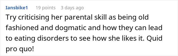 "She Is Big Mad": SIL Won't Shut Up About Family's Eating Habits, Is Put In Her Place "She Is Big Mad": SIL Won't Shut Up About Family's Eating Habits, Is Put In Her Place