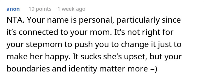 Teen Rejects Stepmom's Numerous Attempts To Change His First And Last Names, She Goes Dramatic Teen Rejects Stepmom's Numerous Attempts To Change His First And Last Names, She Goes Dramatic