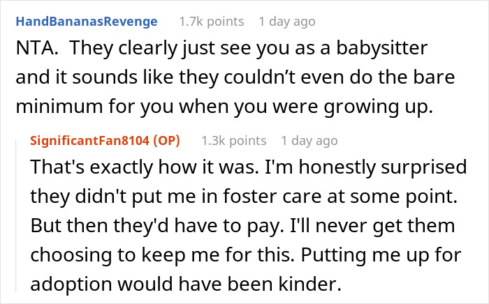 Parents Who Neglected Firstborn Her Whole Life Demand She Babysit Their &ldquo;Precious&rdquo; New Baby