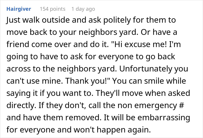 "She Just Laughed": Lady Refuses To Stop Using Person's Back Yard For Her Yoga Sessions "She Just Laughed": Lady Refuses To Stop Using Person's Back Yard For Her Yoga Sessions