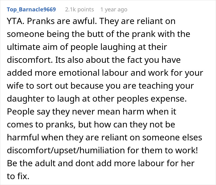 People Tear This Dad Apart Online After He Seeks Support Because Wife Won&rsquo;t Forgive His Prank