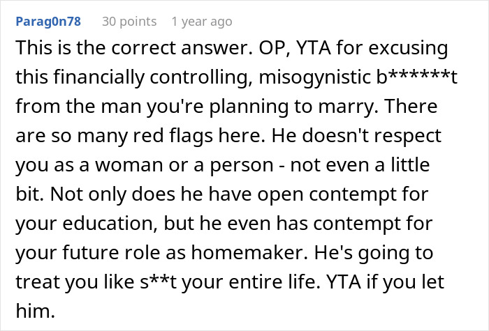 Woman Vents About Fiancé’s Rant About Her Education, Gets A Reality Check About This Relationship Woman Vents About Fiancé’s Rant About Her Education, Gets A Reality Check About This Relationship