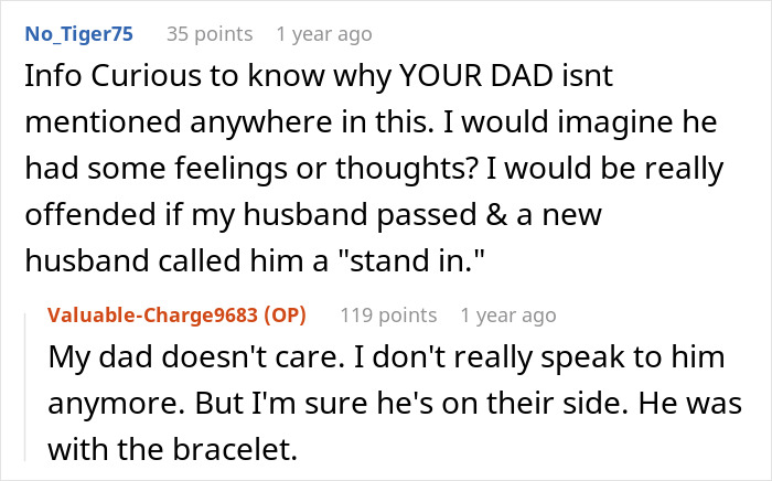 &ldquo;AITA For Refusing To Let My Sister Wear Our Late Mom&rsquo;s Necklace On Her Wedding Day?&rdquo;