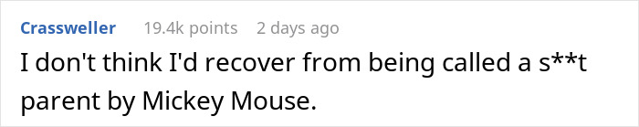 Dad&rsquo;s Being Neglectful Towards Own Kid At Disneyland, Gets Unexpectedly Called Out By Mickey Mouse