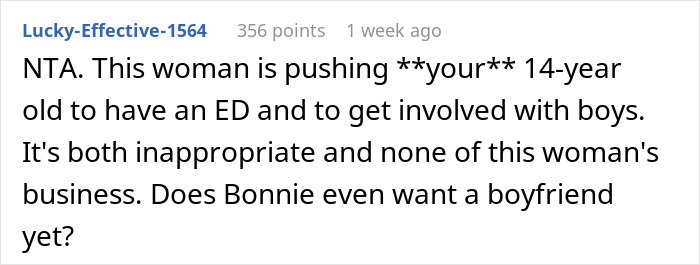 Woman Starts Social Media War On “Psycho” Mom Who Won’t Force Her Kid To Date Or Lose Weight Woman Starts Social Media War On “Psycho” Mom Who Won’t Force Her Kid To Date Or Lose Weight