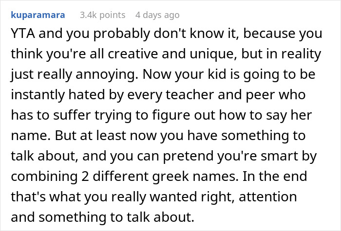 Mom Gets A Reality Check About Her &ldquo;Unique&rdquo; Baby Name After Aunt Bursts Out Laughing