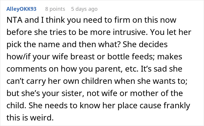 Woman Wants To Name Brother&rsquo;s Baby, Cries After Getting A Reality Check