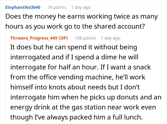 “I’m Sick And Tired”: Woman Fed Up With Frugal Husband Just Wants To Enjoy Her Salary Herself “I’m Sick And Tired”: Woman Fed Up With Frugal Husband Just Wants To Enjoy Her Salary Herself