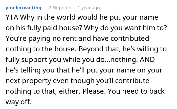 Woman Doesn&rsquo;t Understand Why Fianc&eacute; Won&rsquo;t Put Her On House Deed, Gets A Reality Check Online