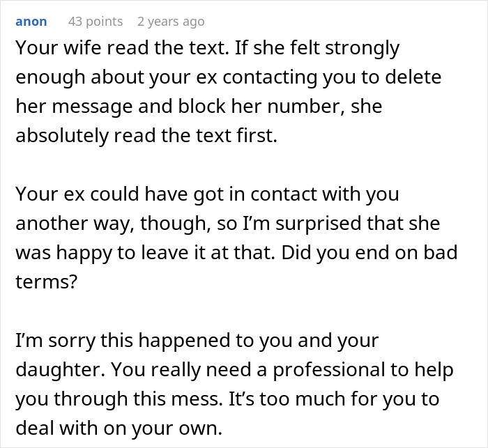 Man&rsquo;s World Turns Upside Down 5 Years After Wife Deleted A Text He Got From His Pregnant Ex